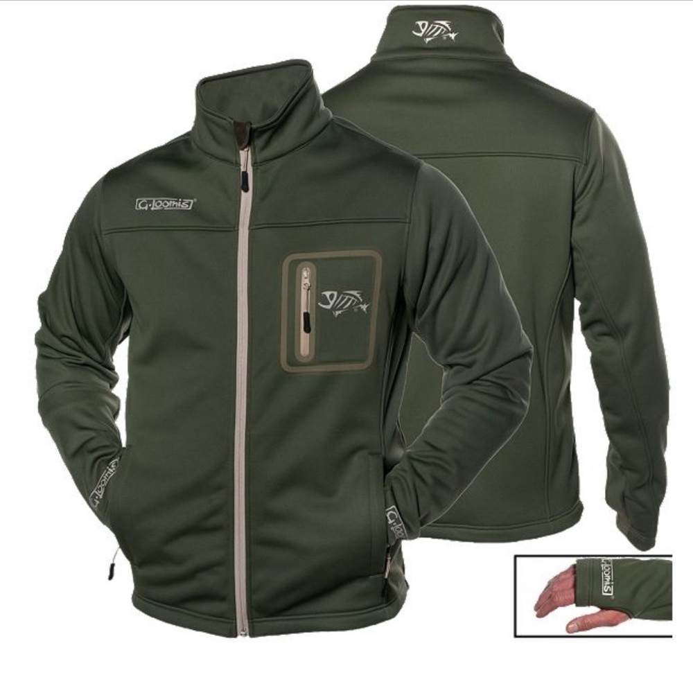G. Loomis Tech Softshell Zip-Up Jacket